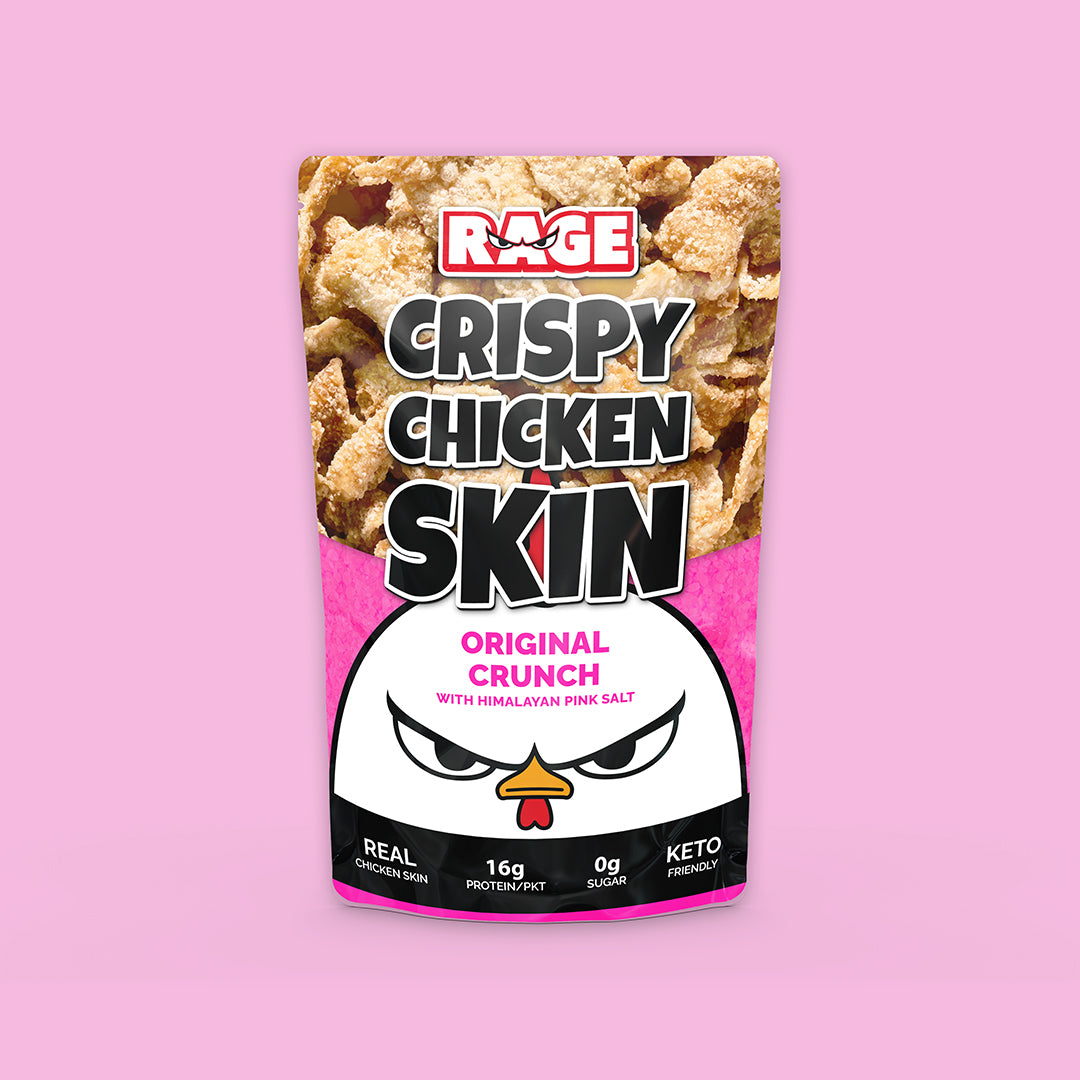 Original Crunch Crispy Chicken Skin (with Himalayan Pink Salt)